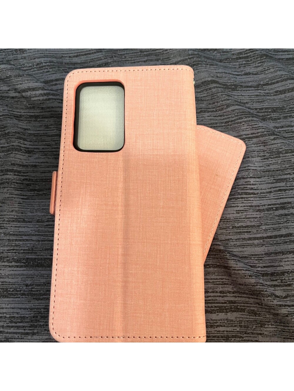 Textured Pink Leather Wallet Flip Case Compatible with Samsung Galaxy S20 Ultra